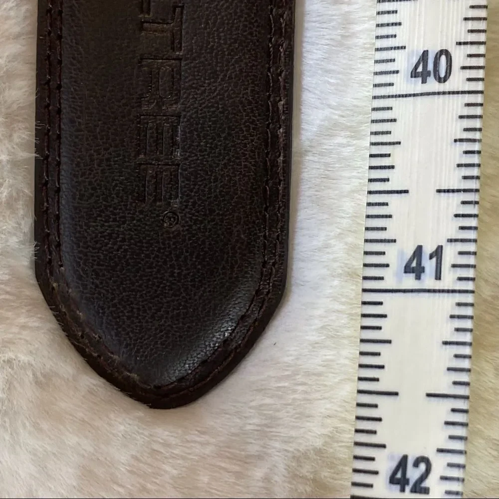Realtree Brown Leather Belt Size 36